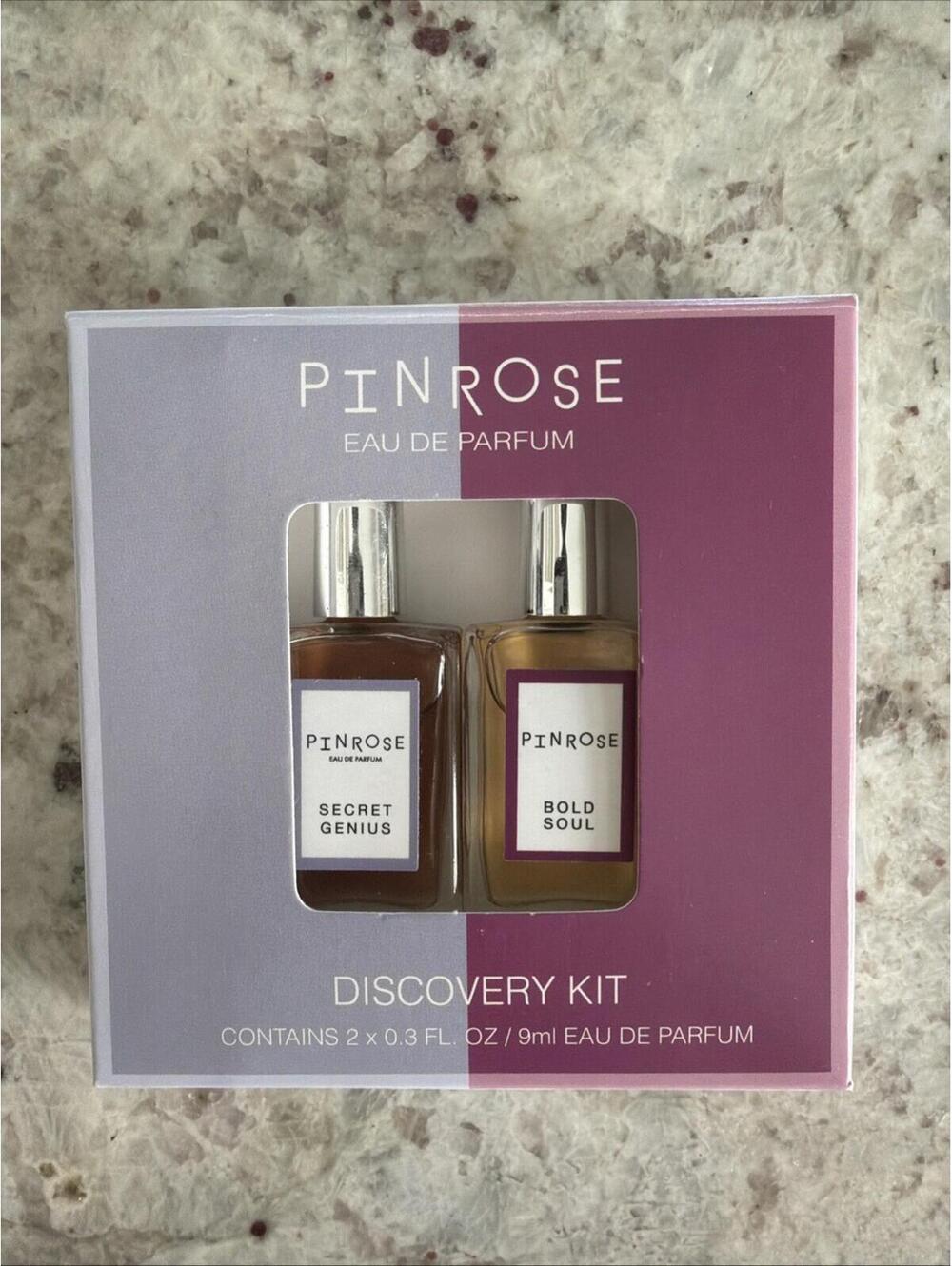 NEW Pinrose Secret Genius & Bold Soul Miniature Bottle 0.30 oz